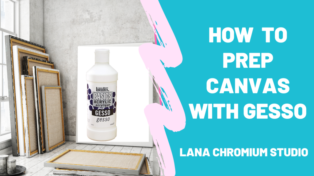 How to Prepare Canvas for Acrylic Paint 